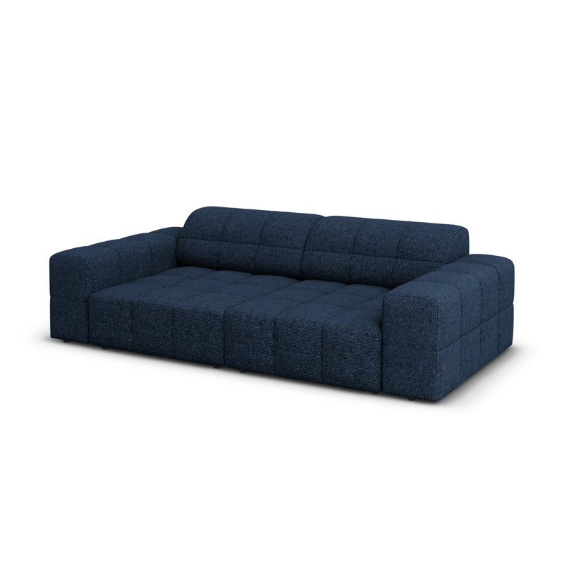 Chicago 4 Seater Sofa, Blue, 3