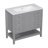 36" Bathroom Vanity With Sink Combo, One Cabinet And Three Drawers, Solid Wood And MDF Board-104923133