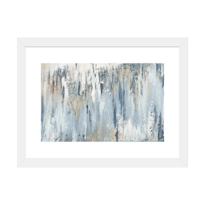 «Blue Illusion» par Patricia Pinto - impression d'art graphique