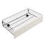 Large-Capacity Upholstered Storage Bed With Drawers,Beige,King