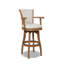 Tabouret tournant 30 "avec accoudoirs Boden-Rose-63789749
