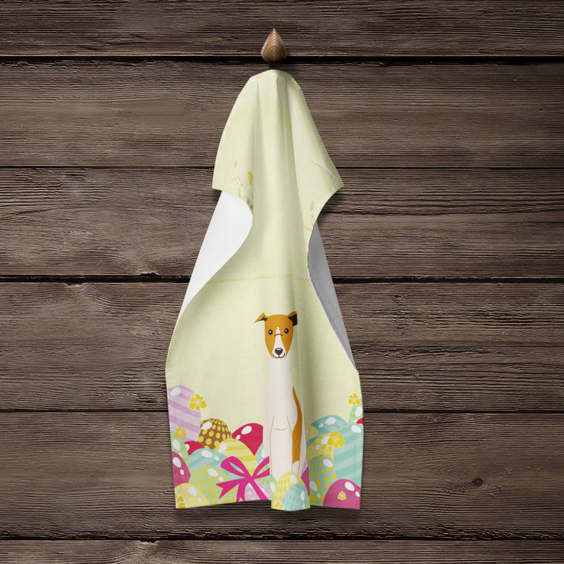 Chiffons whippet rectangle pâques œufs