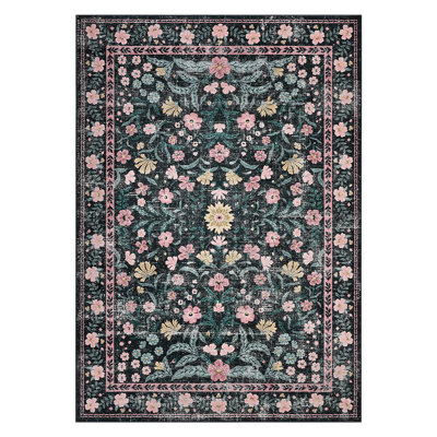 Area Rugs Living Room Washable Area Rug, Non Slip Area Rug, Vintage Rugs for Living Room, Bedroom, Dining Room