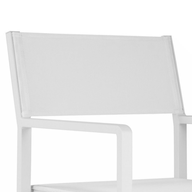 Méridienne d'extérieur en aluminium Aarush