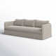 Jeter 96'' Metal Outdoor Sofa