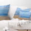 Coussin Expansive Tropical Blue Beach - Sea & Shore-89818979-29341940