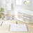 20x32" Natural Bath Rug With Woven Texture Stripe, Non-skid Back, Easy Wash, Style Decor 20x32", Stripe Design, Backing, Machine Washable Feeling