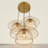 Alora 3 - Light Cluster Geometric Wire Pendant