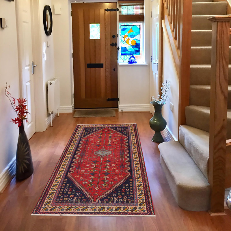 Tapis de couloir rétro vintage en laine noué à la main beige Tabriz Van 3 pi 1 po x 6 pi 0 po