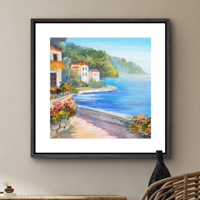 Maison près de la mer par Claude Monet, nature, peinture à l'huile, impressionnisme, paysage rustique