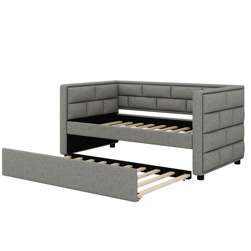 A Twin-Size Daybed With Built-In Trundle