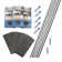 Palisade 23.2 in. x 11.1 in. Tile Shower and Tub Surround Kit