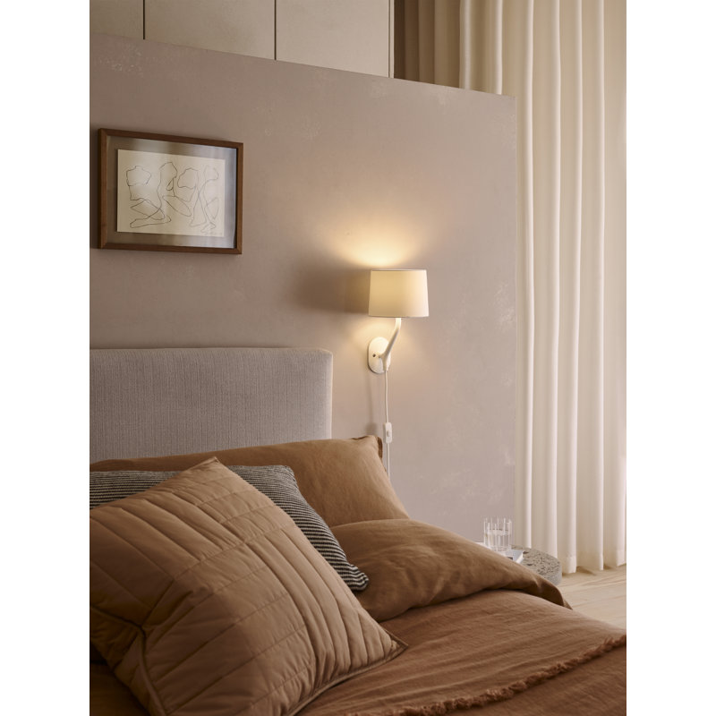 Arbor 1 - Light Armed Sconce, Matt White