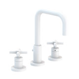 East Square Widespread Bathroom Faucet with Drain Assembly