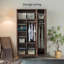 Armoire américaine de style noyer rétro