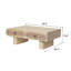 Table basse en bois avec tiroir