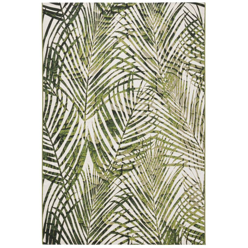 Alyena 500 Performance Performance Floral Indoor/Outdoor Area Rug, Rectangle 9'1" x 12'5"