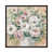 Toile encadrée de bois rustique foncé