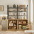 Designer Curved Three-dimensional Texture 3-piece Modular Tv Cabinet-371170275