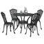 4 - Person Patio Dining Set Square Table-779151721