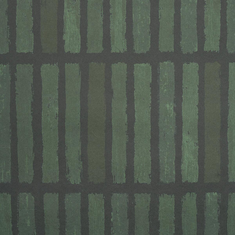 Schumacher x Backdrop Wabi-Sabi Wallpaper, Moss