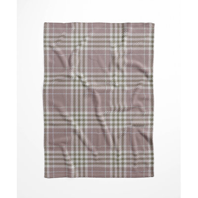 Christopher Plaid Velveteen Fleece Blanket