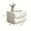 Table de chevet 2 tiroirs Modern Modern