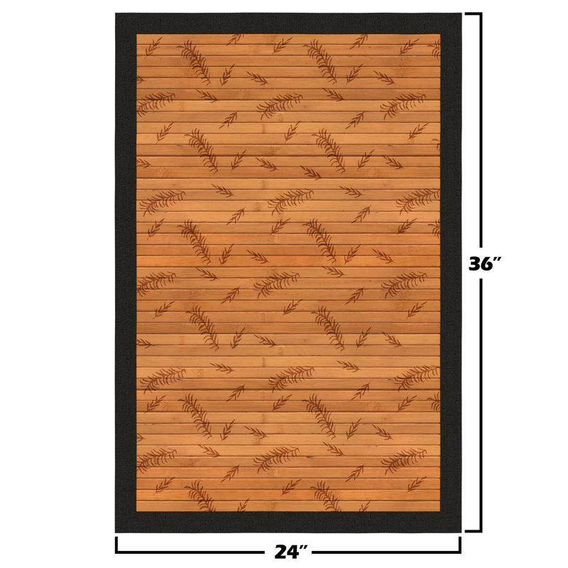Hickey Floral Indoor Rug, Rectangle 2' x 3'