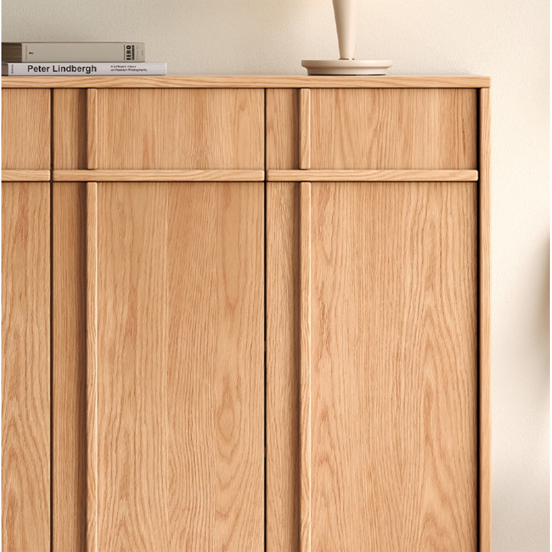 Ledda Solid Wood Accent Cabinet