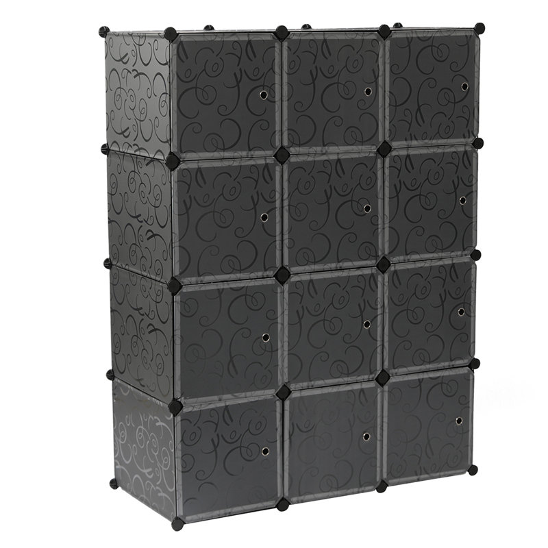 Armoire de rangement à 9 cubes
