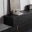 Meuble télé simple avec table basse noire