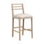Tabouret de bar avec dossier échelle (ensemble de 2)-38896522