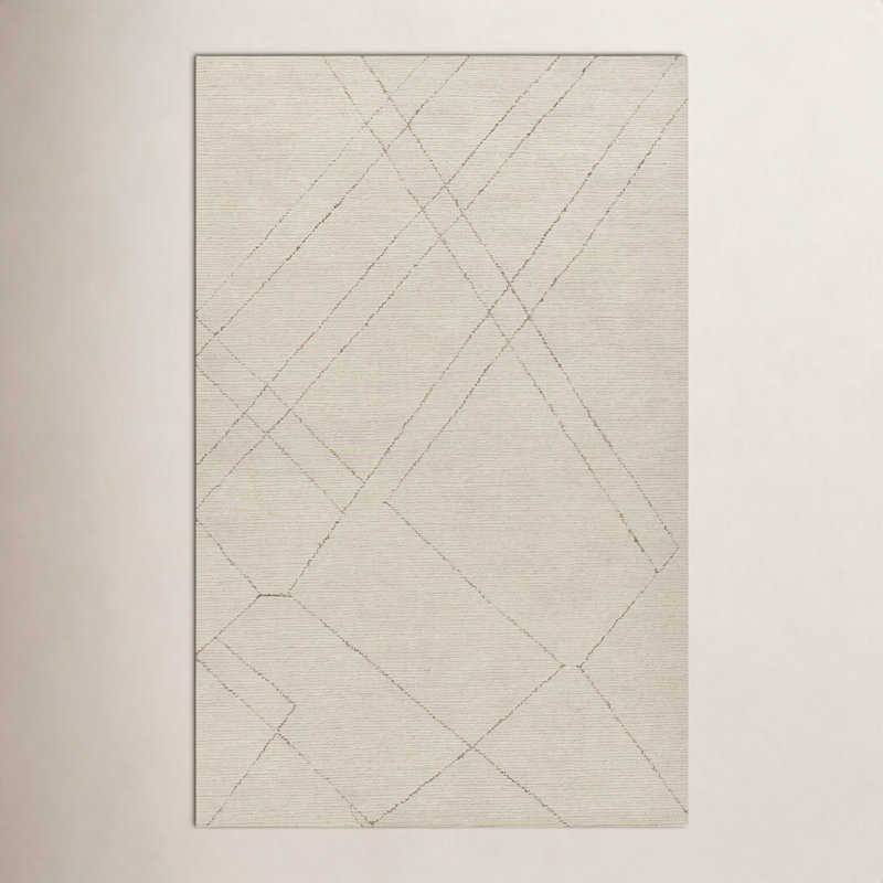 Yosalin Wendell Wool Area Rug, Runner 2'3" x 8'
