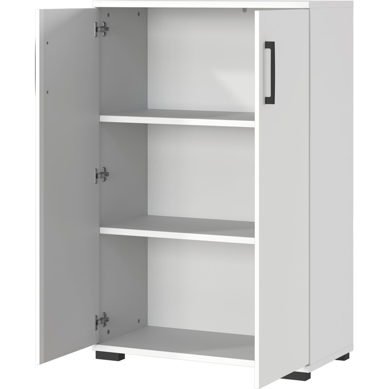 Chien 2 -Door 2 -Shelf Storage Cabinet, Marble