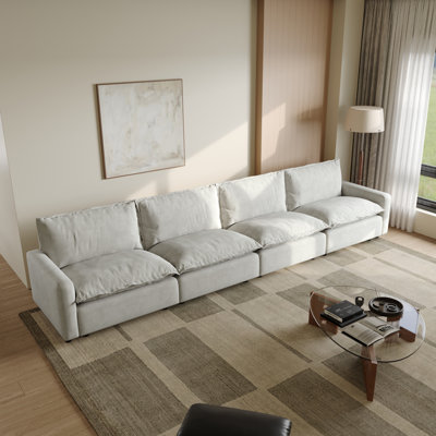 Canapé modulaire en tissu 4 pièces 4 pièces