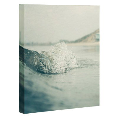 Ocean Wave by Bree Madden Photographic Print on Wrapped Canvas