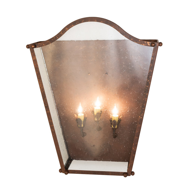 3 - Light Flush Mounted Sconce