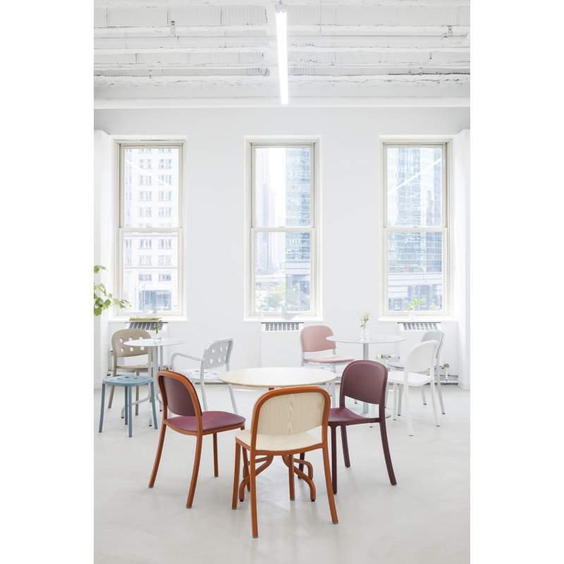 1 Inch Reclaimed Stacking Chair by Jasper Morrison, Bordeaux