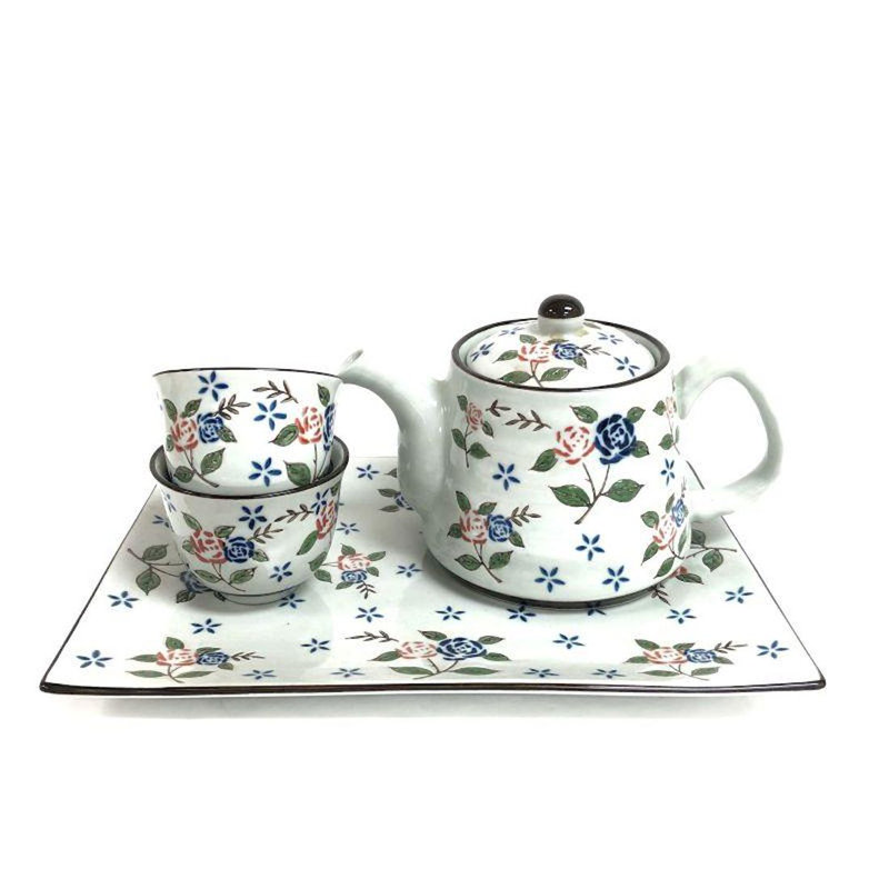 Ensemble de service à thé en porcelaine pour 2 personnes blythers