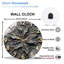 Horloge murale moderne 12 po Modern Artistic