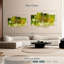 Avery vert flou abstrait