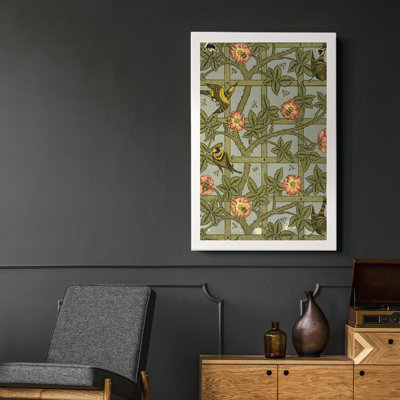 Framed On Canvas Print
