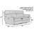 Hudson Yards Upholstered 91'' Reclining Sofa