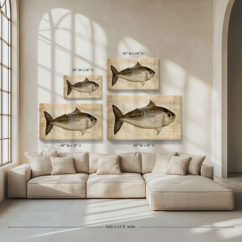"Big Catch I" par Conrad Knutsen, reproduction sur toile