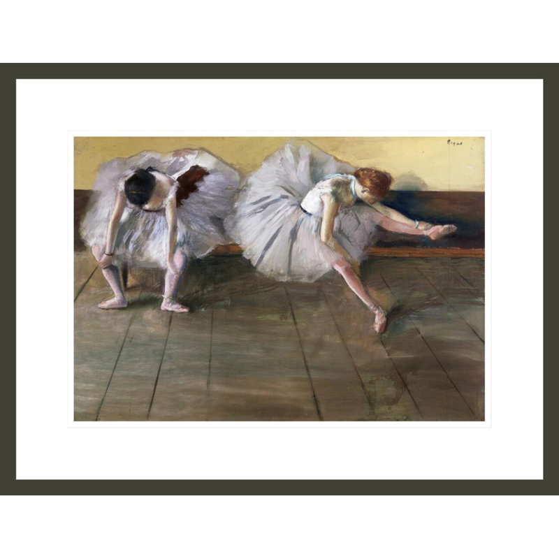 «Dancers» par Edgar Degas, impression giclée sur cadre, H 16,83 po x l 21,75 po