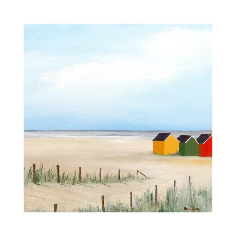Sunny Morning VI by Hans Paus - Wrapped Canvas Painting, 30.48 cm H x 30.48 cm W