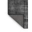 Tapis gris foncé abstrait en laine-786923684