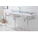 Water Creation Embassy 22'' Stone Oval Bathroom Sink with Overflow