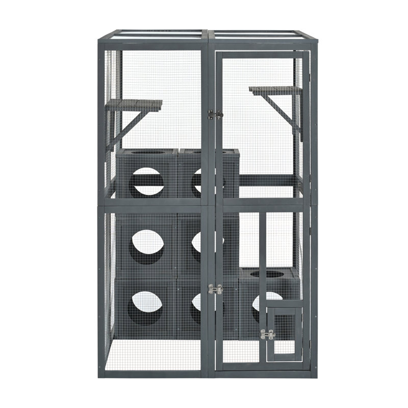 Tablettes d'extérieur pour chat Catio Cat
