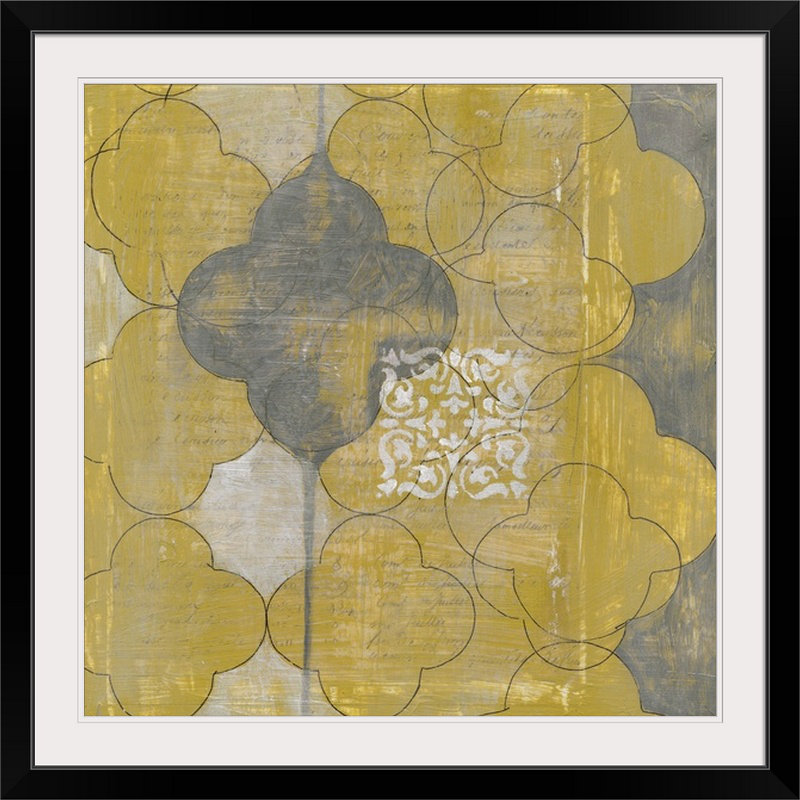« marrakech i », reproduction d’art jennifer, H 28 x l 28 po x P 1 po, Cadre noir